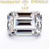 Moissanit LUZ 2,0 - 4,0 mm / Emerald / DEF / VS