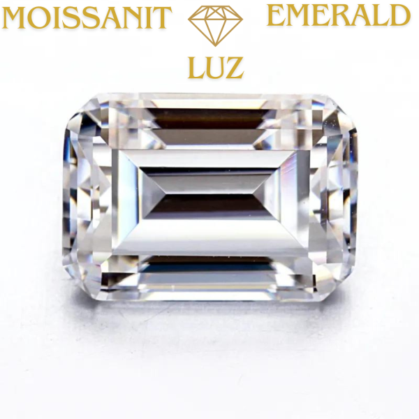 Moissanit LUZ 2,0 - 4,0 mm / Emerald / DEF / VS