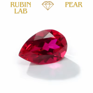 Rubin Lab Pear / 8x5 mm / Rose
