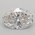 Diament Lab Oval 1,03 ct / F / VS1 Certyfikat