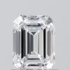 Diament Lab Emerald 1,09 ct / D / VS1 Certyfikat - obrazek 2