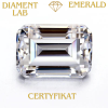 Diament Lab Emerald 1,50 ct / E / VVS2 Certyfikat